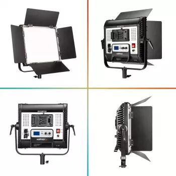 Walimex Rainbow luce LED 50 W nero alluminio plastica 50000 h