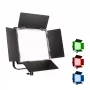 Walimex Rainbow luce LED 50 W nero alluminio plastica 50000 h
