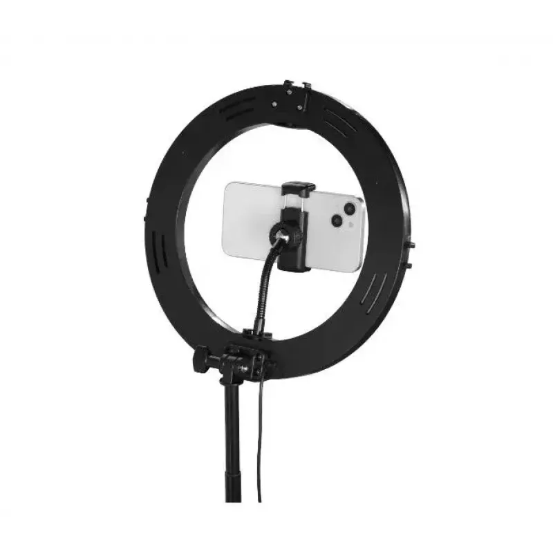 Hama SpotLight FoldUp 102 II set luce ad anello LED per smartphone, pieghevole (00004658)