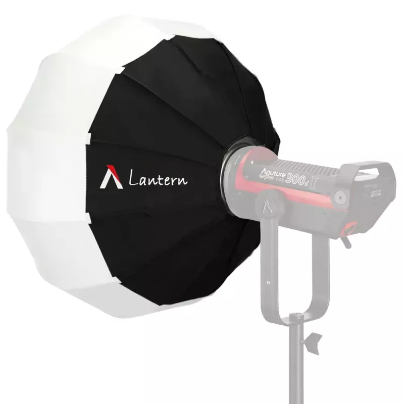 Aputure Lantern 90 nero bianco 90 cm copertura diffusione gabbia a molla