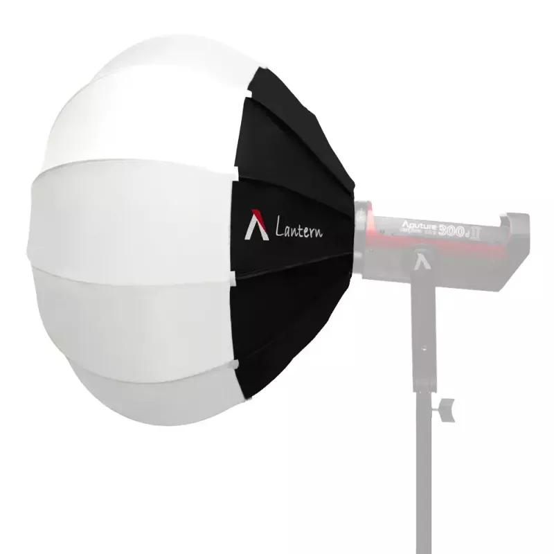 Aputure Lantern 90 nero bianco 90 cm copertura diffusione gabbia a molla