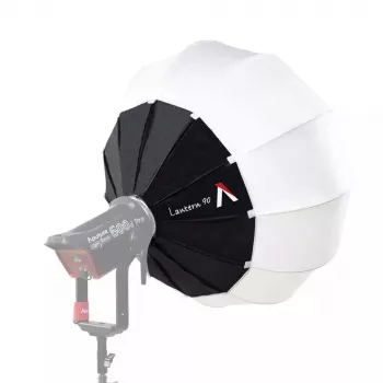 Aputure Lantern 90 nero bianco 90 cm copertura diffusione gabbia a molla