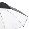 Walimex 1017655 ombrello 2in1 riflettente e traslucido, bianco, 109 cm