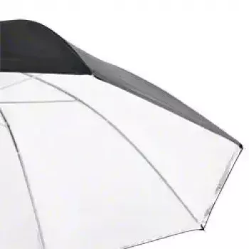 Walimex ombrello 17655 nero bianco diametro 109 cm peso 395 g