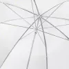 Walimex 1017655 ombrello 2in1 riflettente e traslucido, bianco, 109 cm