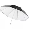 Walimex ombrello 17655 nero bianco diametro 109 cm peso 395 g