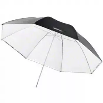 Walimex ombrello 17655 nero bianco diametro 109 cm peso 395 g