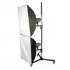 Walimex pro treppiede con ruote 223 cm con 2 supporti a morsetto 1015803