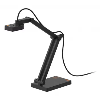 Document camera Ipevo V4K PRO 120 grigia — sensore 8 MP, risoluzione max 3264×2448, zoom digitale 12x, USB 2.0