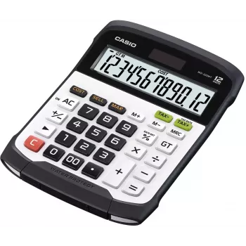 Calcolatrice finanziaria Casio WD-320MT desktop 12 cifre nero bianco