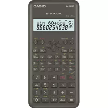 Calcolatrice scientifica Casio FX-82MS-2 tascabile nero