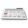 Calcolatrice basic Casio JE-12E-WE desktop 12 cifre bianca