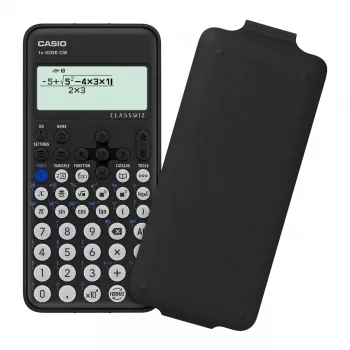 Calcolatrice scientifica Casio FX-82DE CW 12 cifre a batteria nera