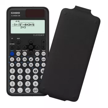 Calcolatrice scientifica tascabile Casio FX-85DE CW 12 cifre nera