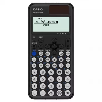 Calcolatrice scientifica tascabile Casio FX-85DE CW 12 cifre nera