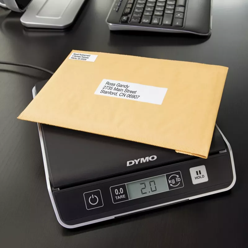 Bilancia digitale per pacchi e spedizioni DYMO M5 | capacità fino a 5 kg | 20 cm x 20 cm