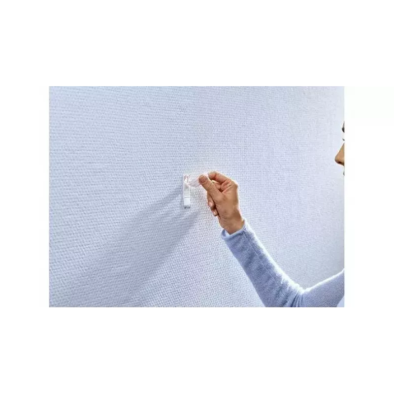 Gancio universale TESA 77772 per interni bianco 2 pezzi