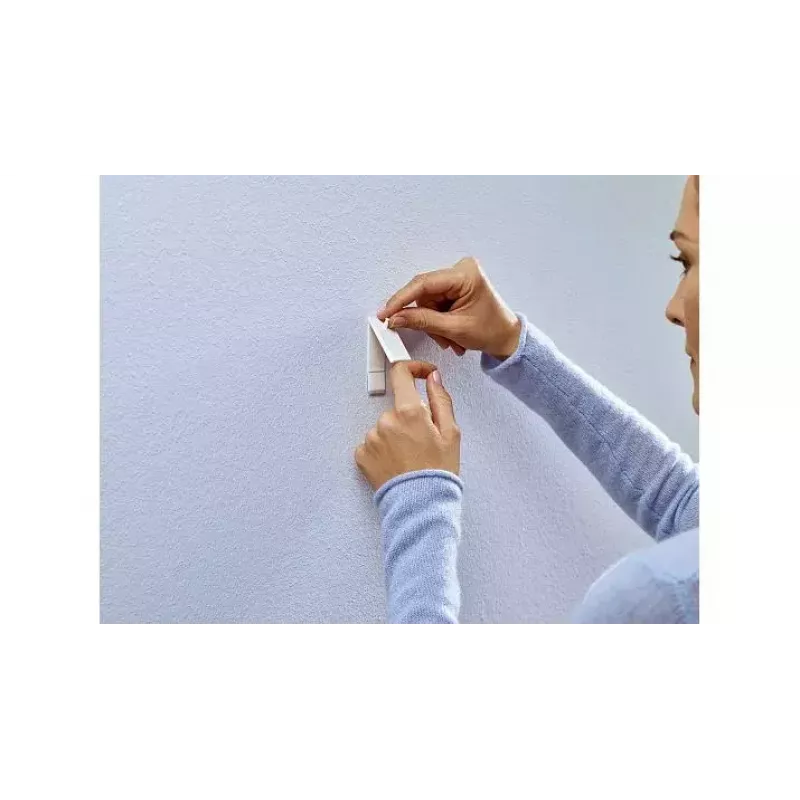 Gancio universale TESA 77772 per interni bianco 2 pezzi