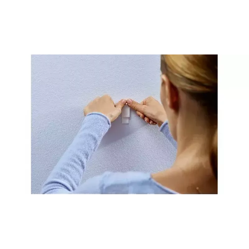 Gancio universale TESA 77772 per interni bianco 2 pezzi