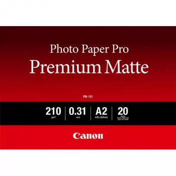 Carta fotografica opaca premium Canon PM-101 A2 – 20 fogli