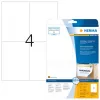Etichette rimovibili HERMA 5082 A4 105x148 mm bianco