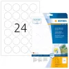 Etichette rimovibili HERMA 5066 A4 Ø 40 mm rotonde bianco