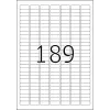 Etichetta adesiva per stampante HERMA Labels Premium A4 25,4x10 mm 4725 pz.