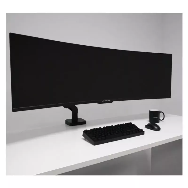 Supporto per monitor LC-Power LC-EQ-A49B 124,5 cm nero morsetto 20 kg