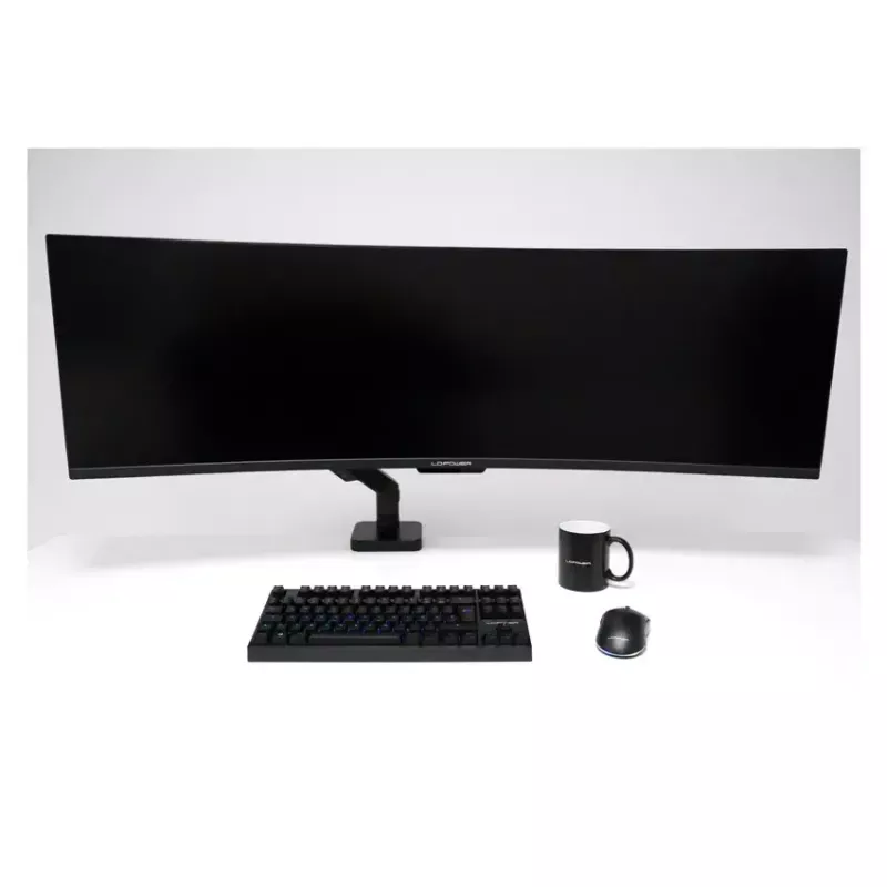 Supporto per monitor LC-Power LC-EQ-A49B 124,5 cm nero morsetto 20 kg