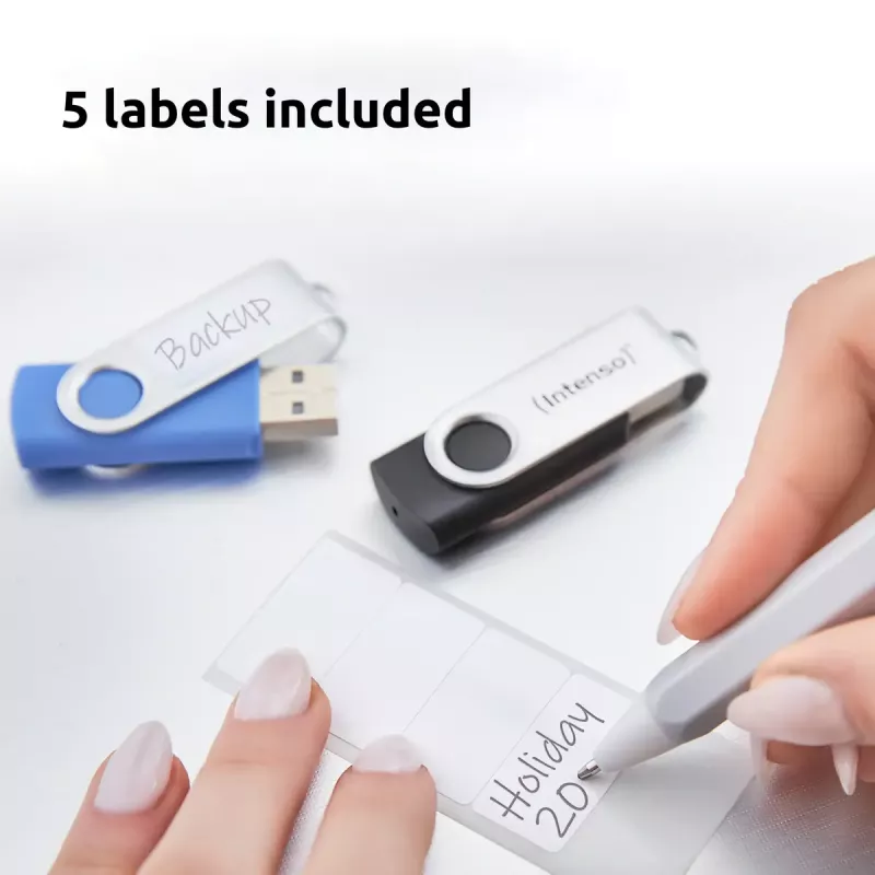 INTENSO Office Line multipack chiavette USB 5×64 GB, USB-A, USB 3.2 Gen 1, Swivel, multicolore