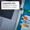 INTENSO Office Line multipack chiavette USB 5×64 GB, USB-A, USB 3.2 Gen 1, Swivel, multicolore