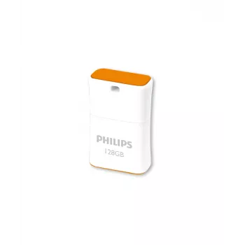 Philips Pico chiavetta USB 128 GB USB Type-A 2.0 arancione, bianco