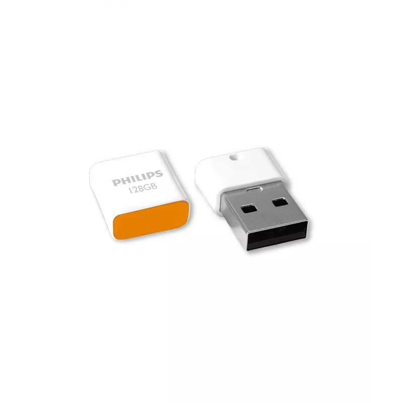 Philips Pico chiavetta USB 128 GB USB Type-A 2.0 arancione, bianco