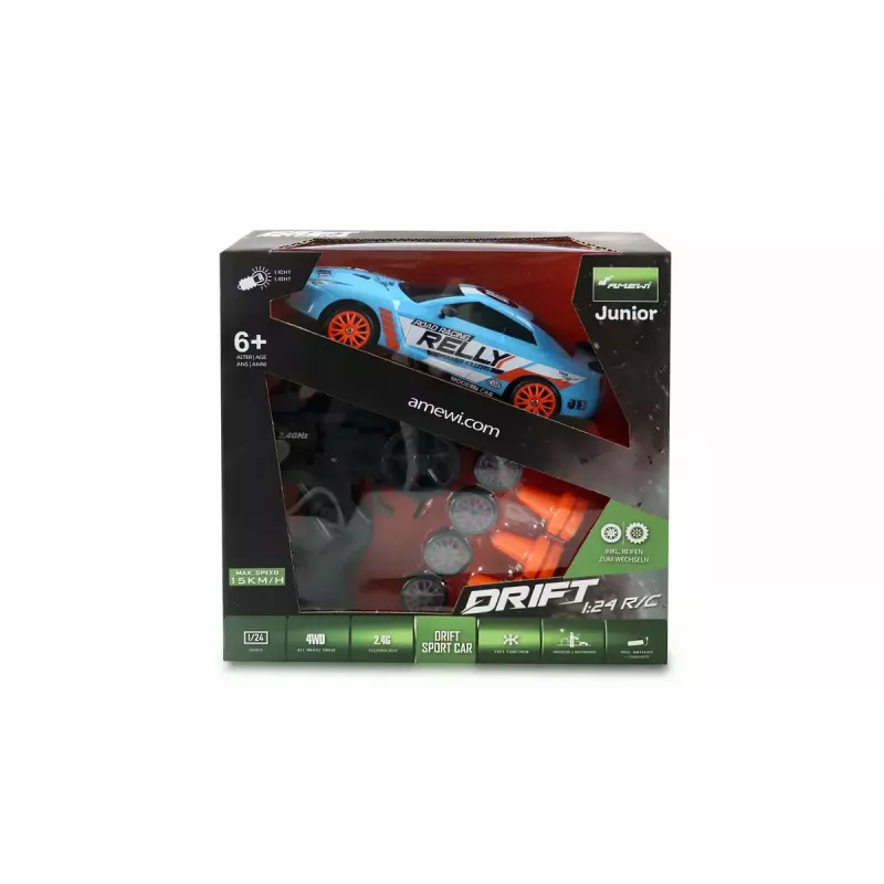 Auto sportiva Amewi Drift modello radiocomandato 1:24
