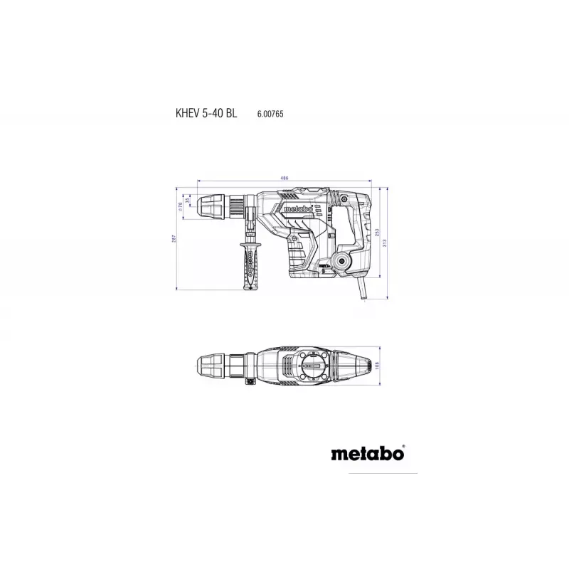 Martello perforatore Metabo KHEV 5-40 BL