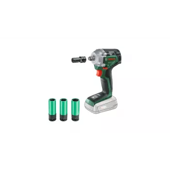 Bosch UniversalImpactDrive 18V-350 (utensile nudo + adattatore esagonale + 3 bussole 17, 19, 21 mm)