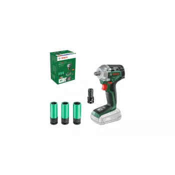 Bosch UniversalImpactDrive 18V-350 (utensile nudo + adattatore esagonale + 3 bussole 17, 19, 21 mm)