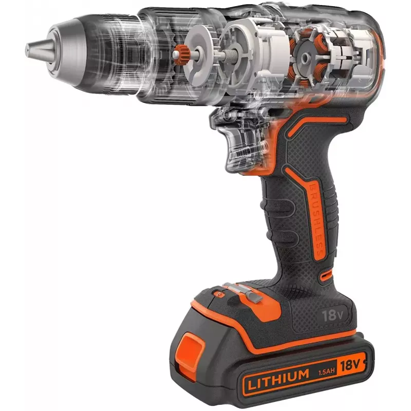 Avvitatore a batteria Black & Decker BL188KB-QW 18V litio, arancione