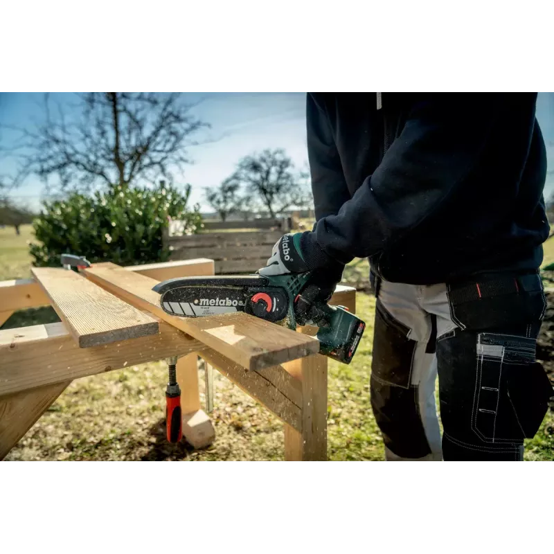 Metabo MS 18 LTX 15 motosega a batteria, 18 V, 1x 2,0 Ah