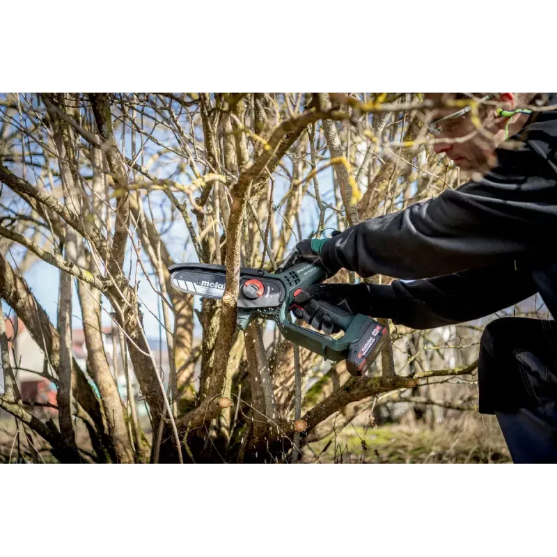 Metabo MS 18 LTX 15 motosega a batteria, 18 V, 1x 2,0 Ah