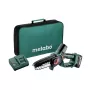 Metabo MS 18 LTX 15 motosega a batteria, 18 V, 1x 2,0 Ah