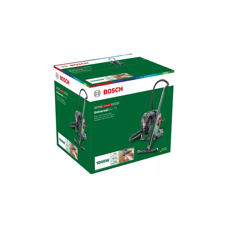 Bosch UniversalVac 15 nero, verde 15 L 1000 W