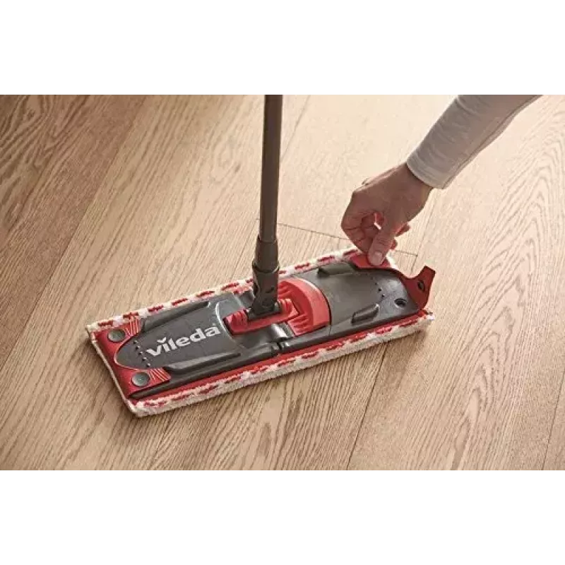 Sistema di lavaggio Vileda SuperMocio Revolution serbatoio unico nero rosso bianco