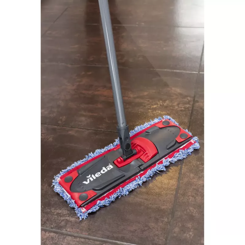 Sistema di lavaggio Vileda SuperMocio Revolution serbatoio unico nero rosso bianco