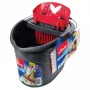 Sistema di lavaggio Vileda SuperMocio Revolution serbatoio unico nero rosso bianco
