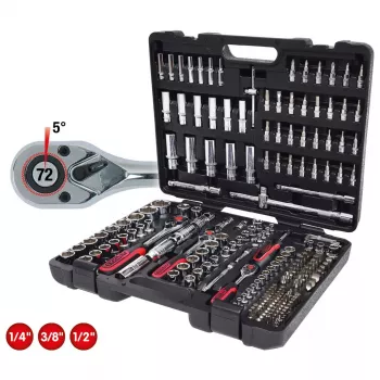 Set di chiavi a bussola KS Tools 918.0795 195 teste imperiali 10 kg