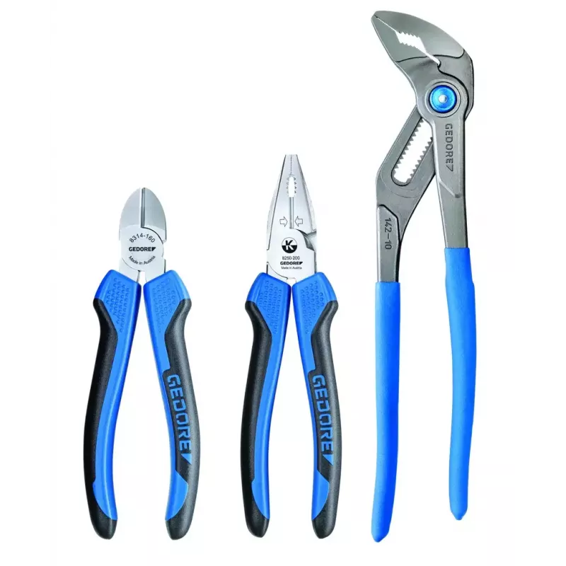 GEDORE S 8393 set di pinze, 3 pz (3012859)