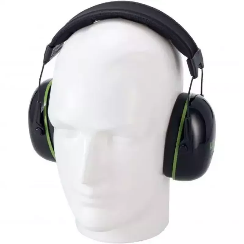 Occhiali di sicurezza con archetto Uvex K10 nero verde edilizia