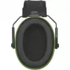 Occhiali di sicurezza con archetto Uvex K10 nero verde edilizia