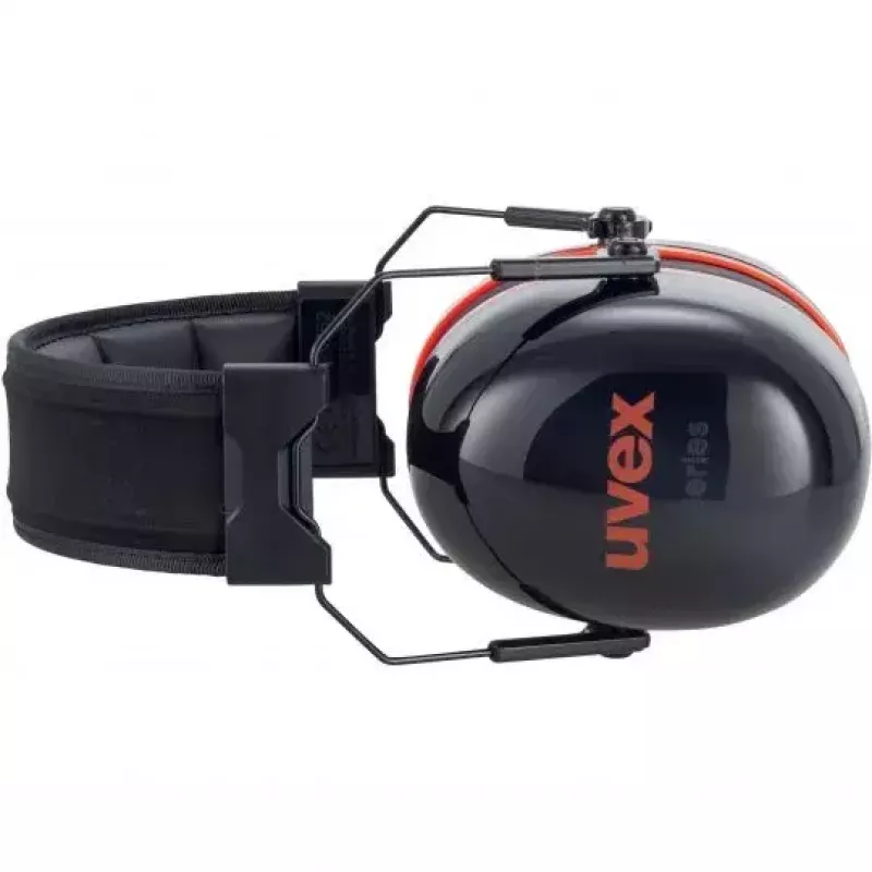 Occhiali di sicurezza con archetto Uvex K30 nero rosso edilizia